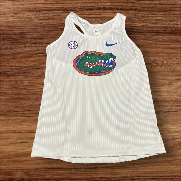 Nike Florida Gators Pro Elite Track Singlet Tank Top SEC Women’s M MADE IN USA - Picture 1 of 12